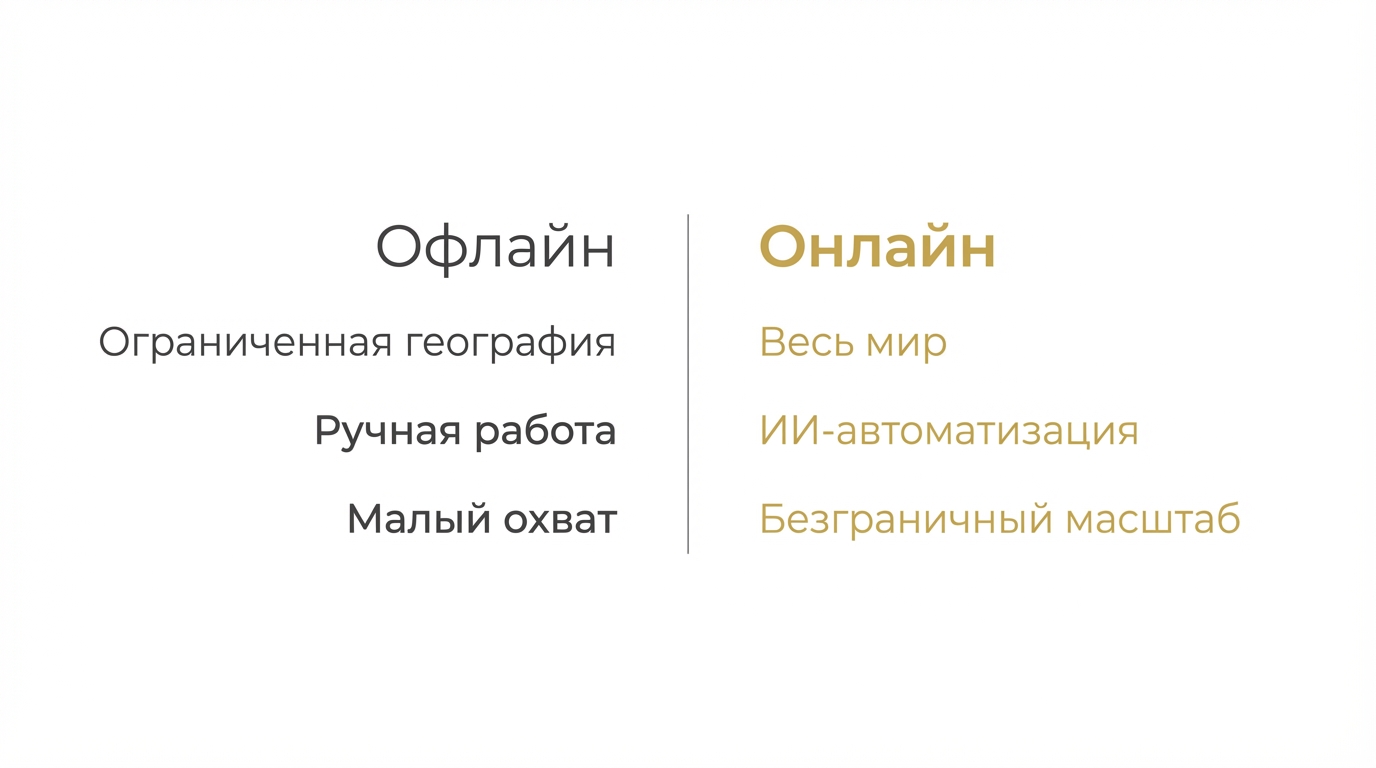 Онлайн MLM vs Офлайн: сравнение